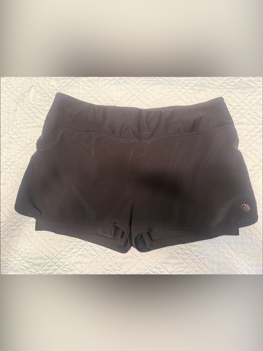 MPG Sport Black 2-in-1 Running Athletic Shorts Size Medium (M)